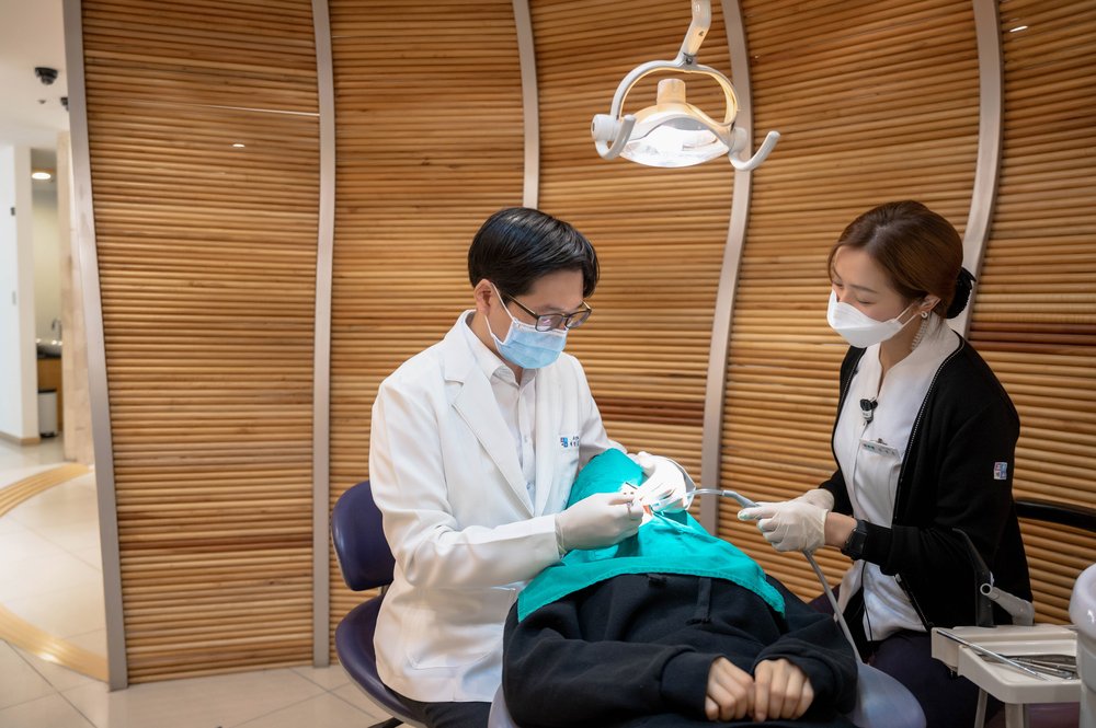 교정 장치 조정 진료