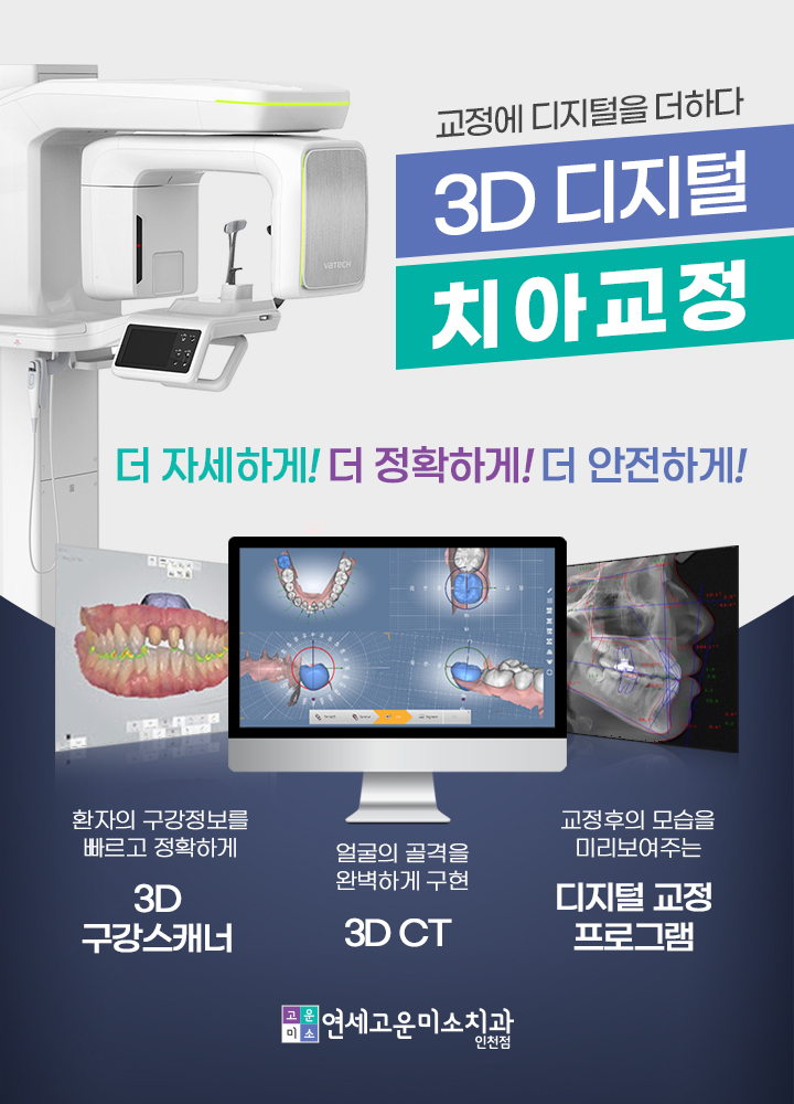 3D CT와 구강스캐너를 활용한 디지털 교정 진단